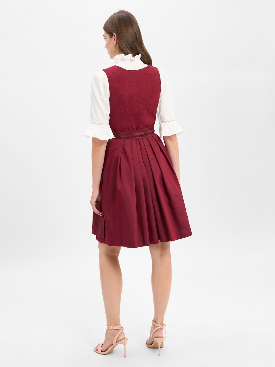 

Широкая юбка в сборку Krüger Madl, бордовый