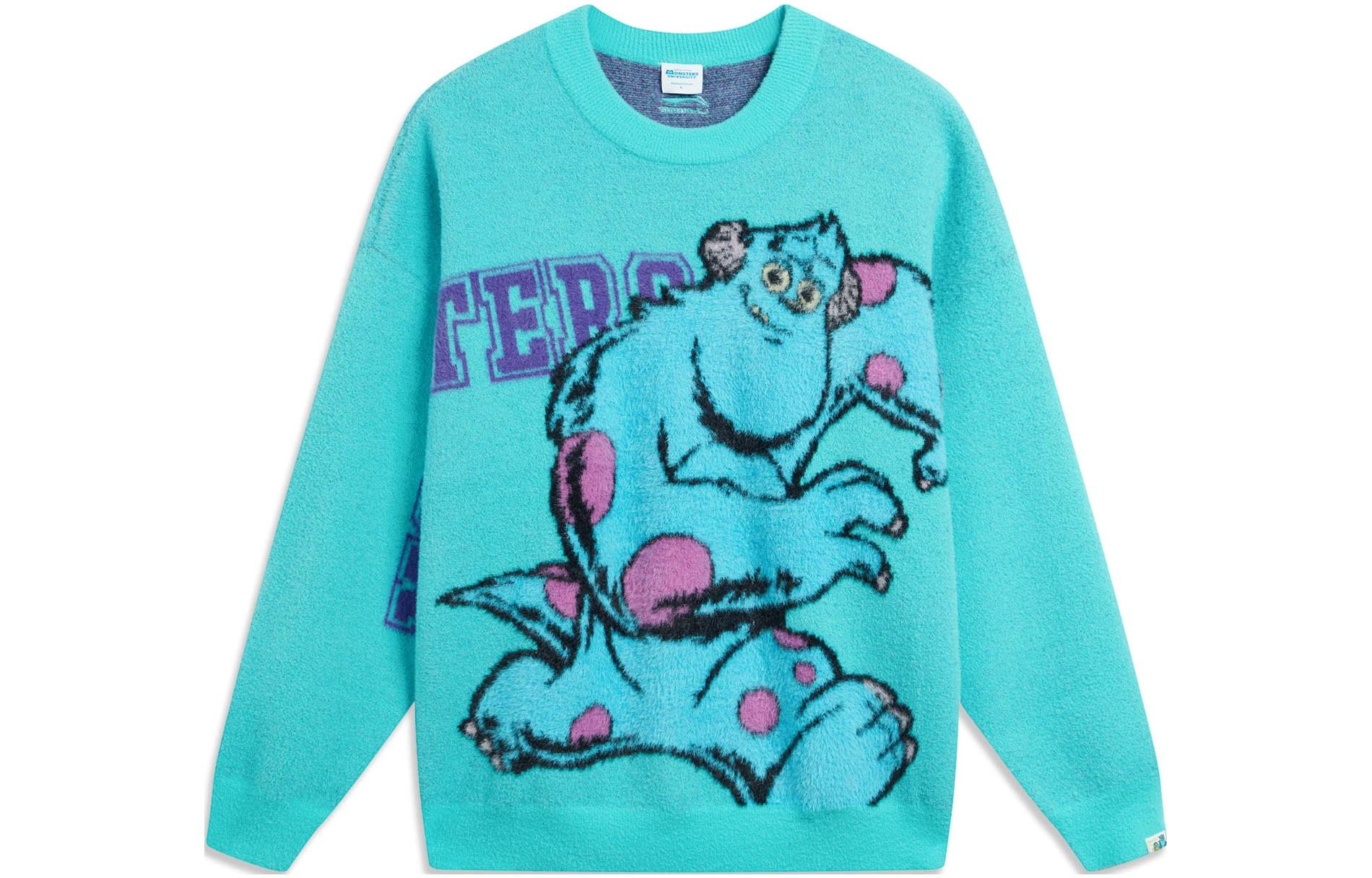 

Мужской джемпер LiNing x Disney, цвет Ice Celadon Green
