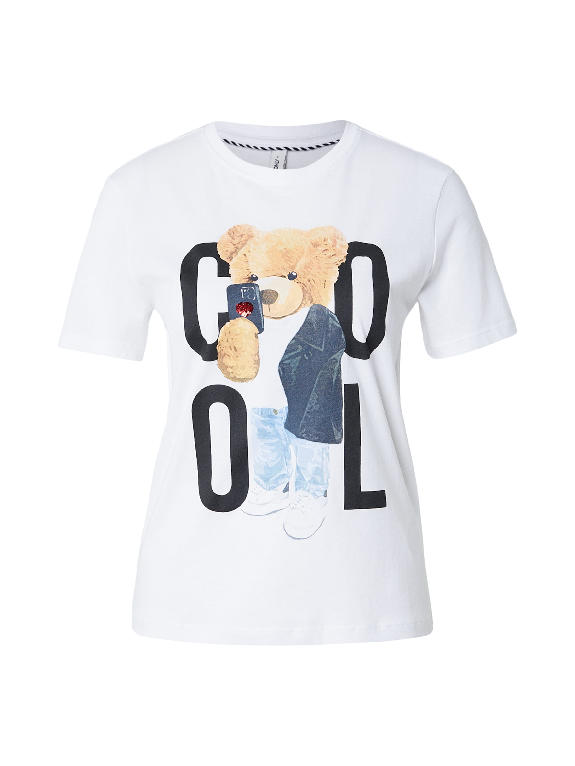 

ONLY Футболка в белом цвете