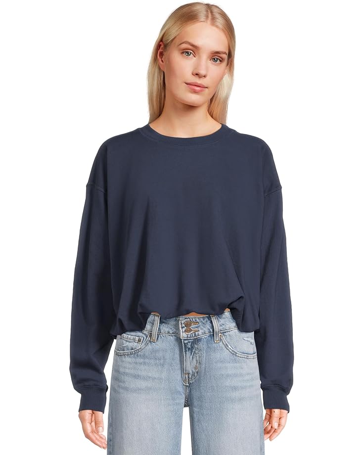 

Толстовка Michael Stars Mariah Bubble Sweatshirt, цвет Nocturnal