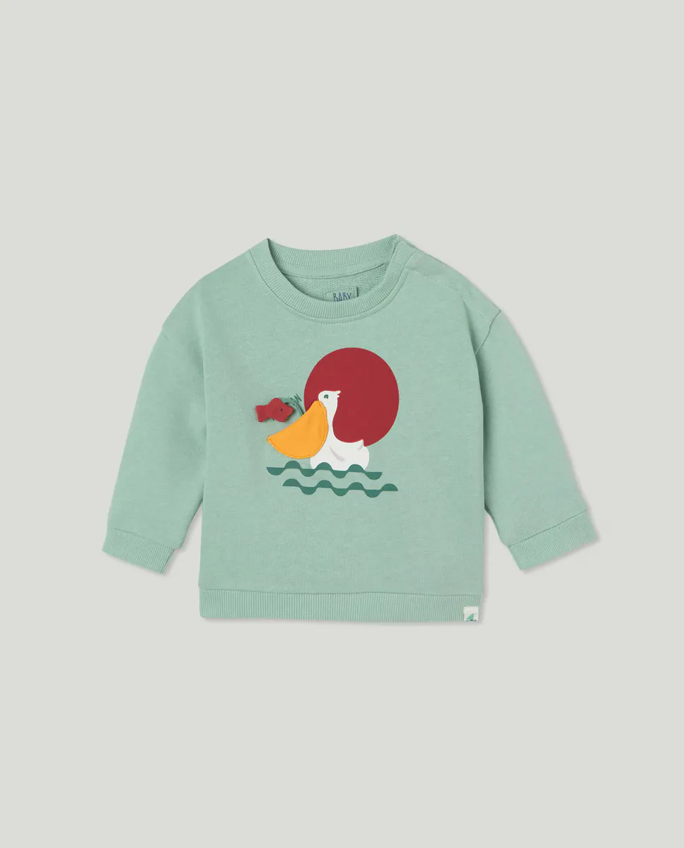 

Толстовка для мальчика с животными Baby El Corte Inglés, зеленый