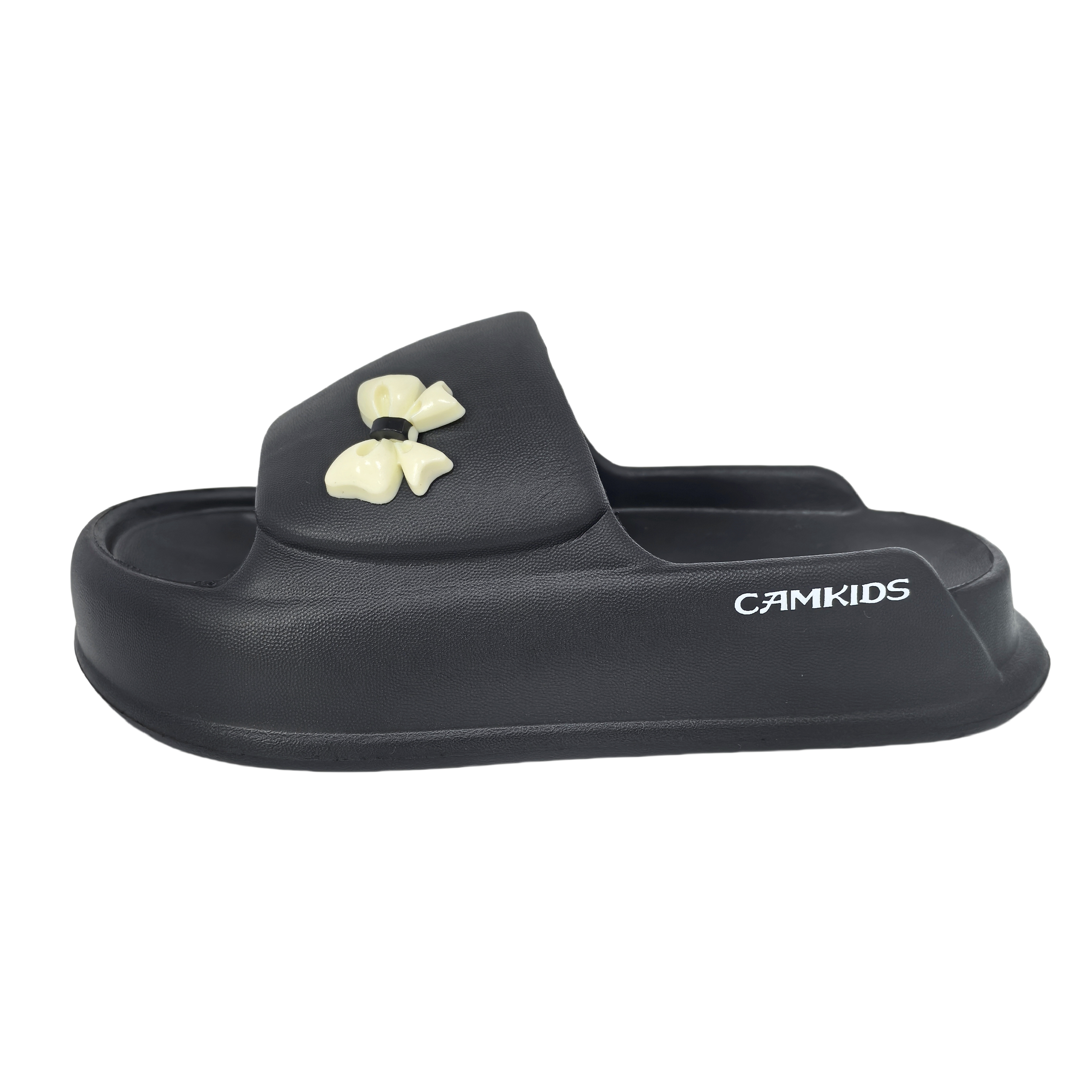 

Детские домашние тапочки для детей CAMKIDS, черный