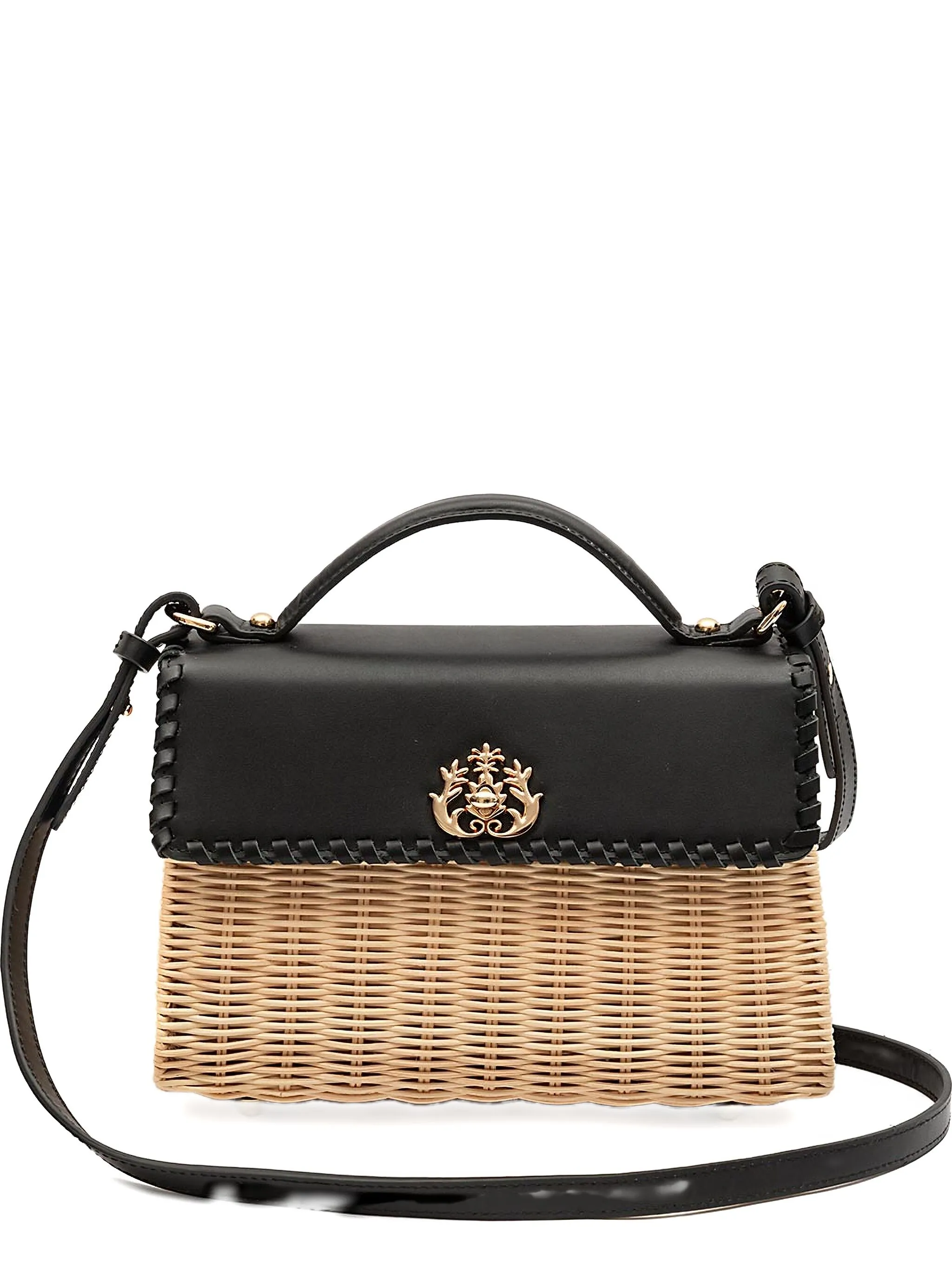 

Плетеная сумка на плечо Selene Isla, нейтральный