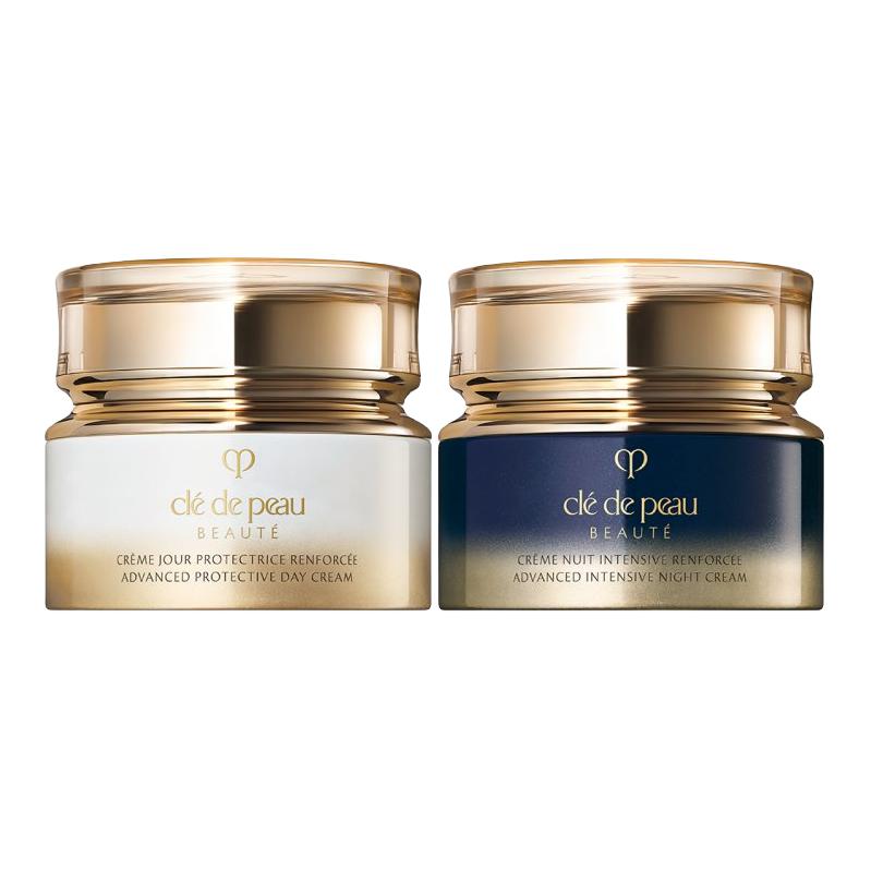 Набор для ухода за кожей Clé De Peau Beauté Advanced Cream Duo: дневной крем + ночной крем, 50 мл + 50 мл — фото 2