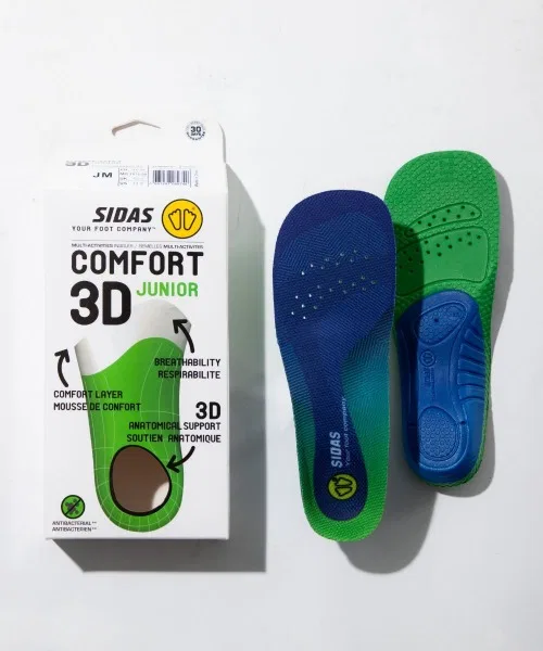 Детские ортопедические стельки SIDAS COMFORT 3D JUNIOR мультиколор
