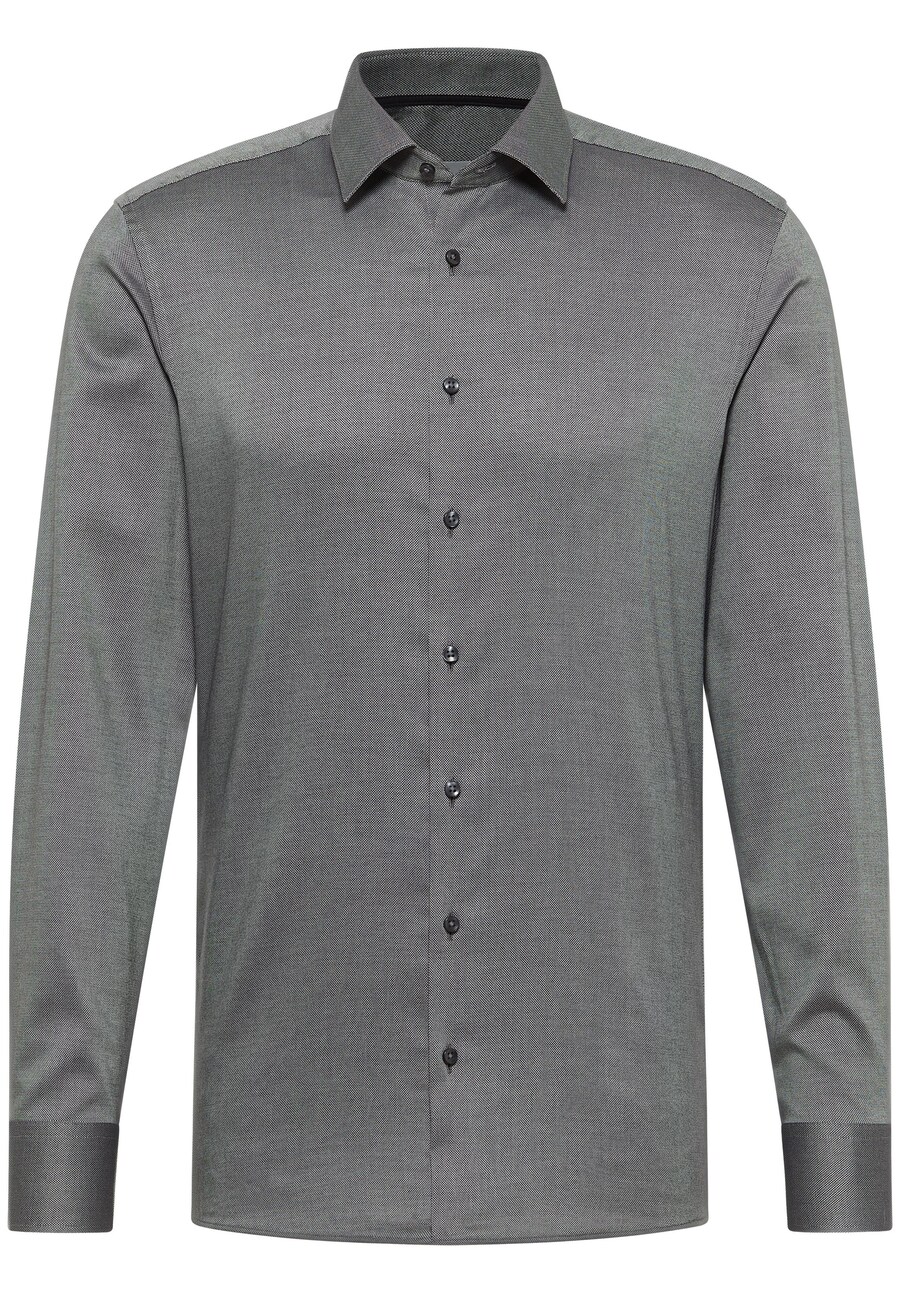 

Рубашка делового кроя Slim Fit ETERNA, темно-серый