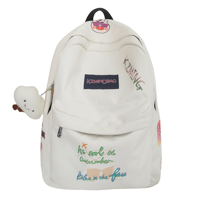 

NX DOUGHNUT Нейлоновый рюкзак, Graffiti Style-White with Charm