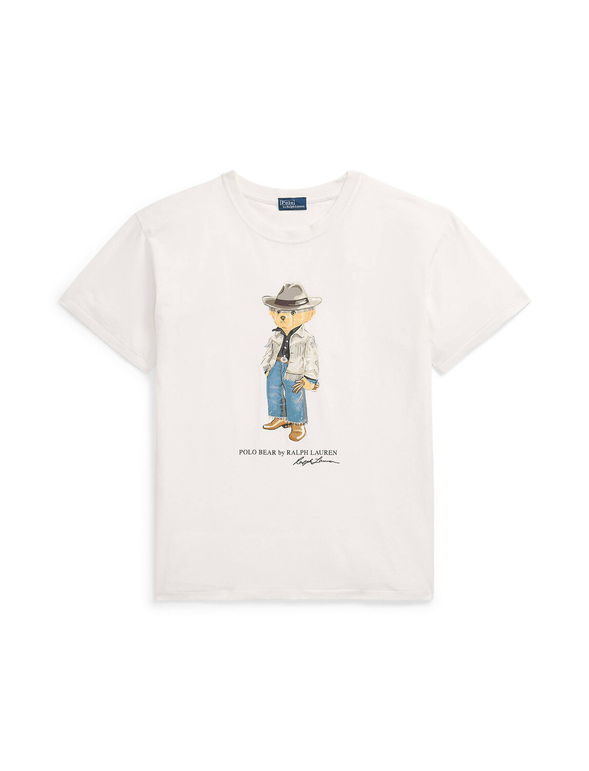 

Футболка с мишкой-поло Polo Ralph Lauren, белый