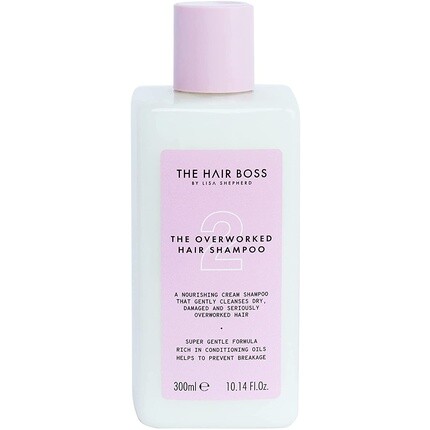 

The Hair Boss от Lisa Shepherd Overworked Шампунь с авокадо и маслом арганы 300мл The Hair Boss By Lisa Shepherd