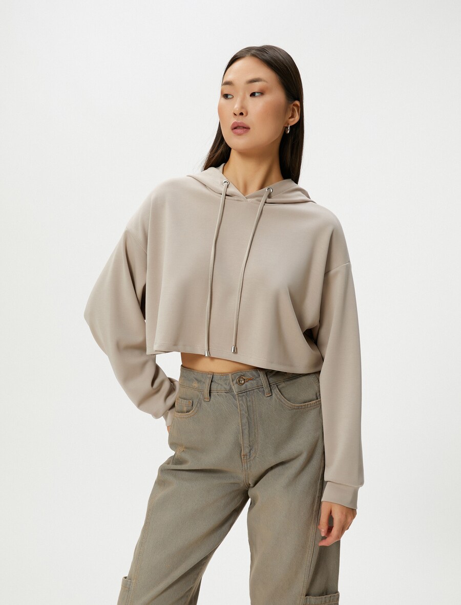 

Толстовка Koton, бежевый