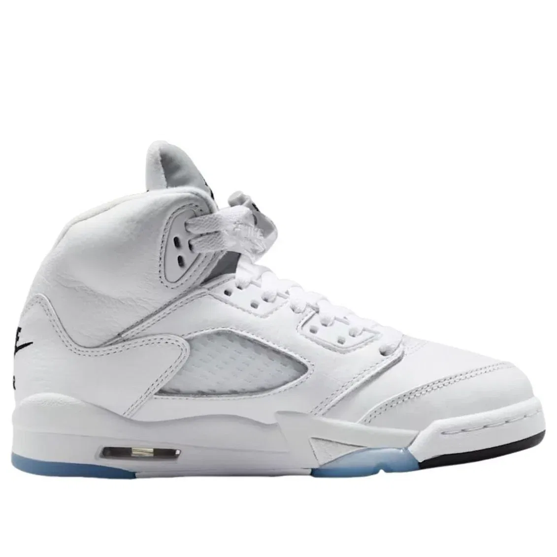 Кроссовки Air Jordan 5 Retro 'White Metallic' HQ7980-103, белый — фото 2