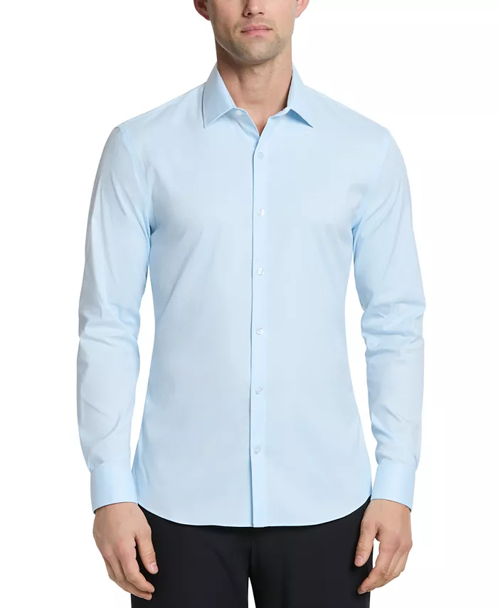 

Мужская классическая рубашка Extra Slim Fit Calvin Klein, синий