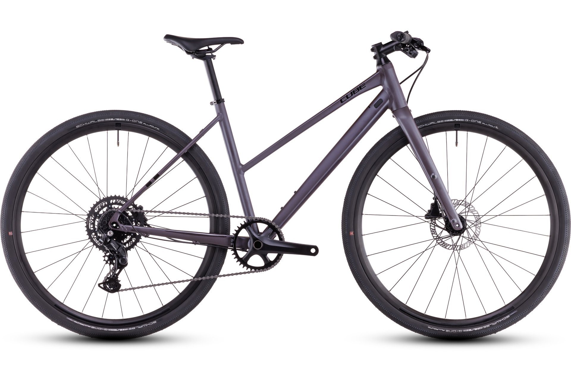 

Кроссовый велосипед Cube Nulane ONE - 28 дюймов - Damen Sport - 2025, цвет Grau|mineralgrey´n´black
