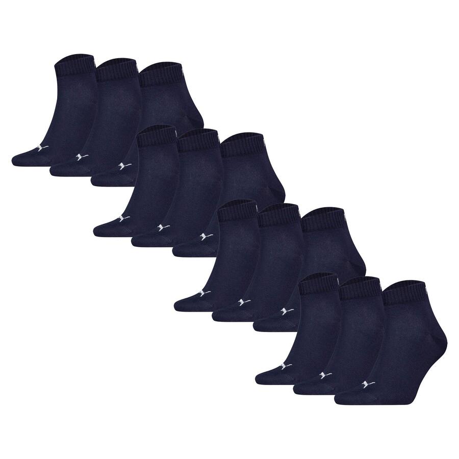 

PUMA Носки унисекс, упаковка из 12 пар, эластичные, однотонные, 12 шт.