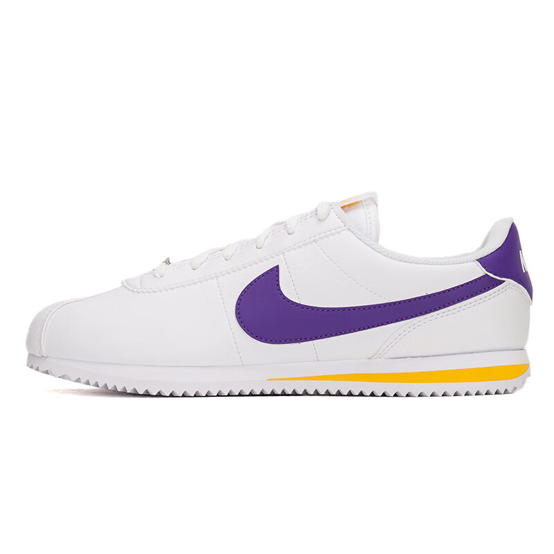 

Кроссовки Nike Cortez Abrasion Resistant Low Top Kids Lifestyle White Purple