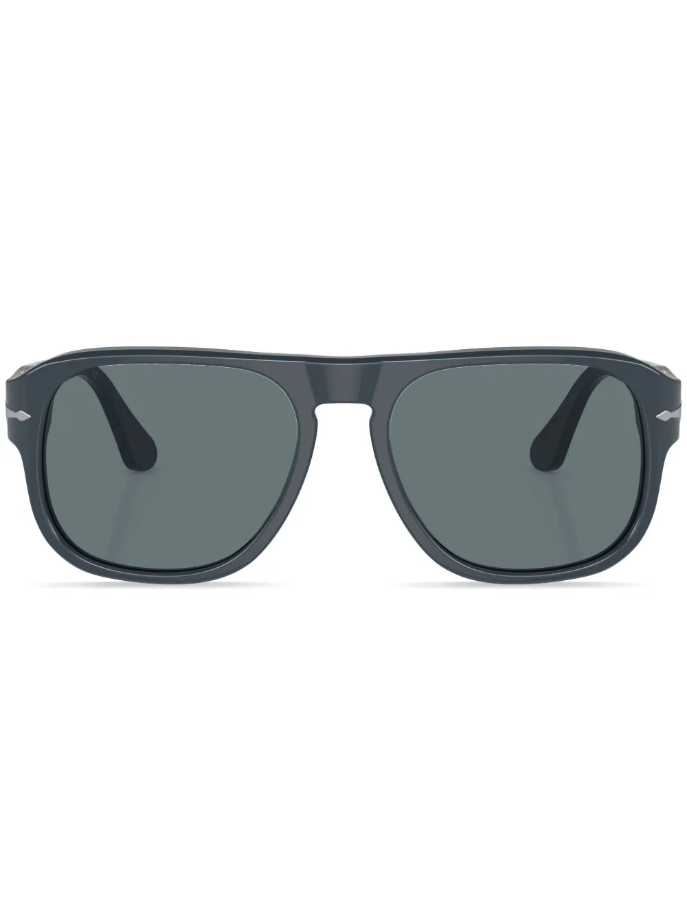 

Солнцезащитные очки в круглой оправе Persol, синий