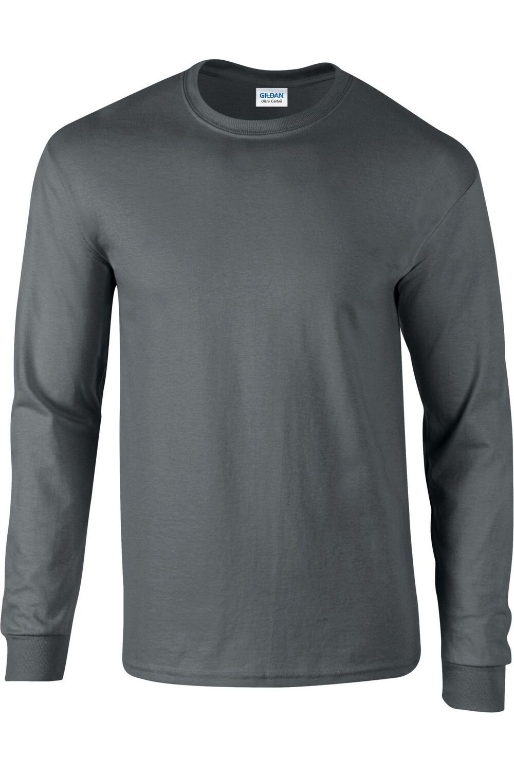 

Лонгслив Gildan Ultra Cotton, темно-серый