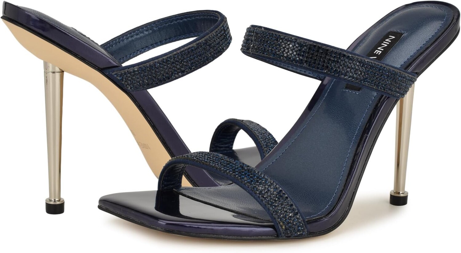 

Сандалии Nine West Yogirl, цвет Navy Shimmer