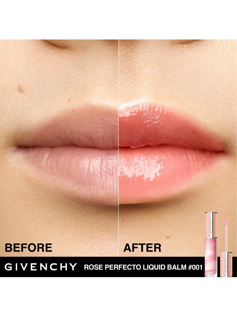 Блеск для губ Жидкий аромат Rose Perfect Givenchy Beauty, pink — фото 4