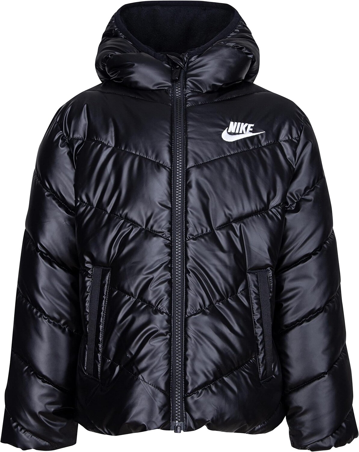 

Куртка Nike Chevron Solid Puffer Jacket, черный