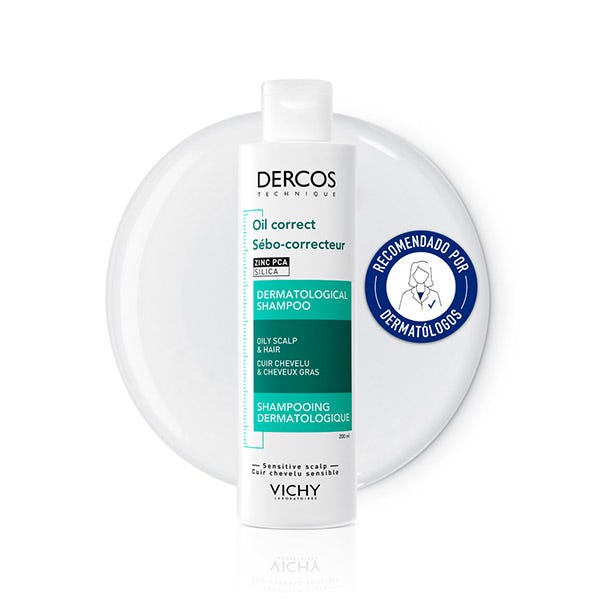 Шампунь, корректирующий выработку кожного сала VICHY Champú Dermatológico, 200 мл — фото 2