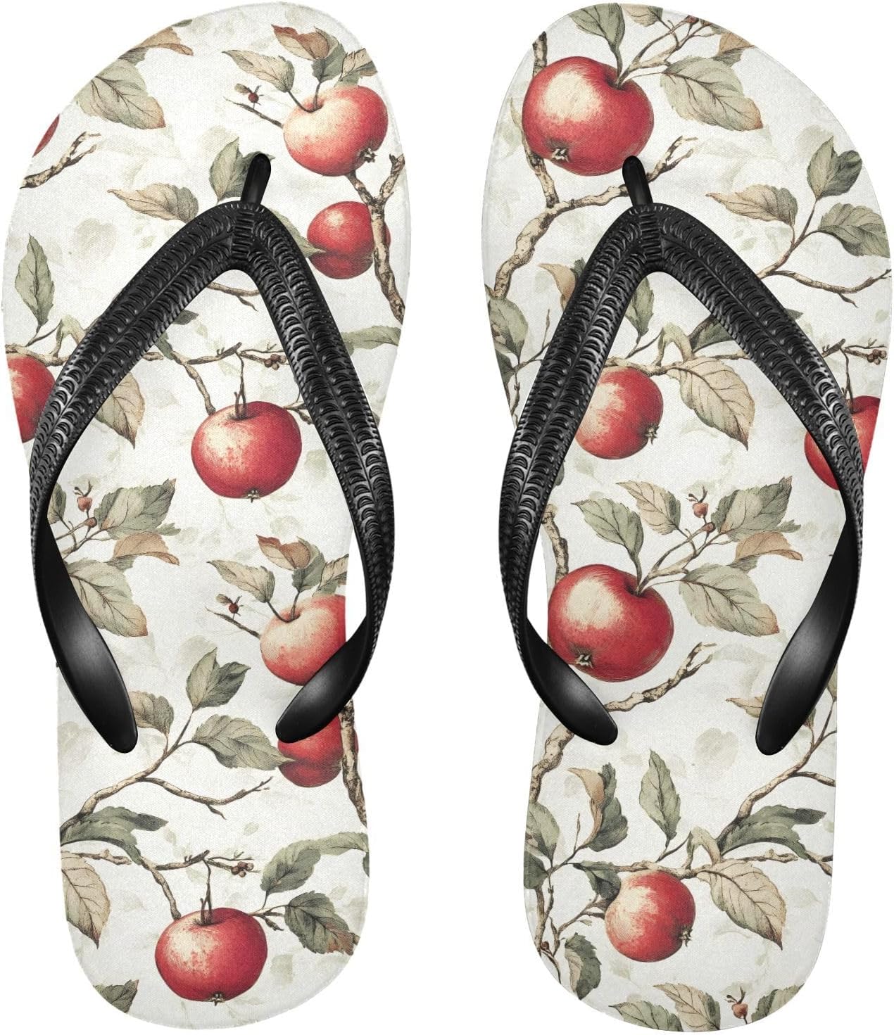 

Красные фруктовые листья сланцы пляжные летние повседневные сандалии для женщин и мужчин 20860795 Kfbe