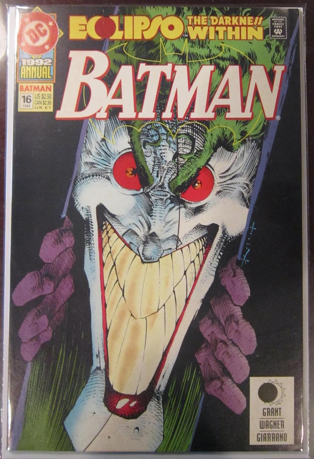 

Batman Annual #16 : By Darkness Possessed (Eclipso The Darkness Within - DC Comics) (DC Comics)