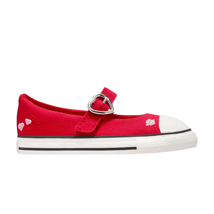 

Кроссовки Converse Chuck Taylor All Star Dainty Mary Jane EasyOn TD Valentines Day 2025, красный