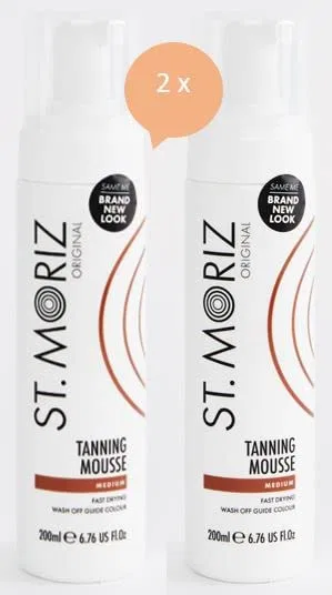Мусс-автозагар St. Moriz Medium 2 x 200 мл St. Moriz