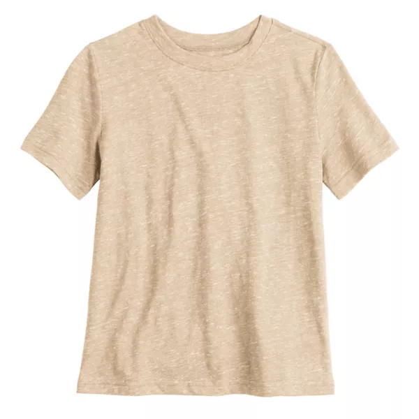 

Мальчиковая футболка с коротким рукавом Essential Texture, 4-12 лет Jumping Beans, цвет butternut hickory