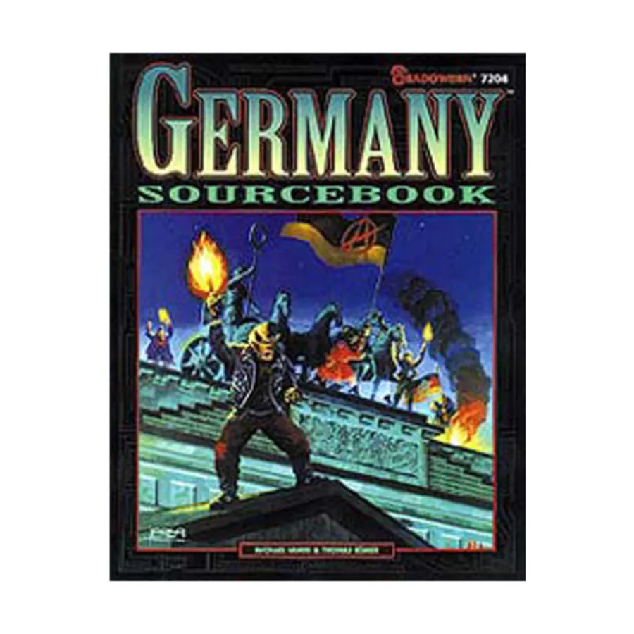 

Germany Sourcebook, Shadowrun (1st Edition), мягкая обложка
