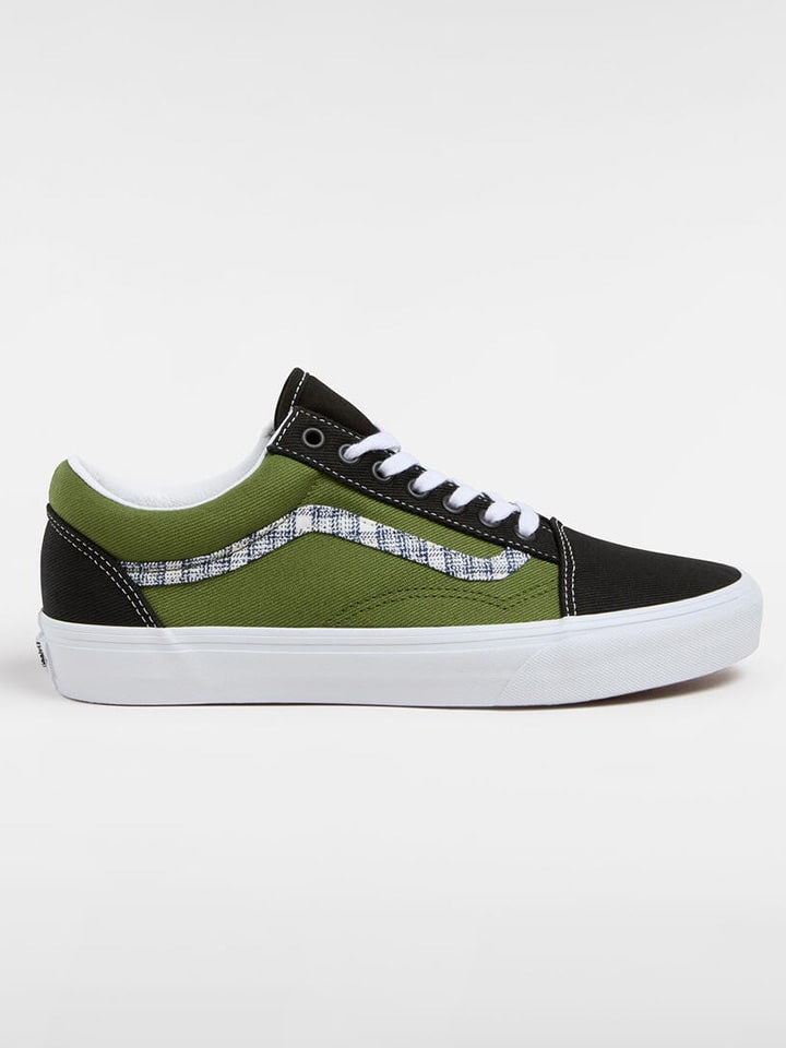 Низкие кроссовки Vans, оливковый