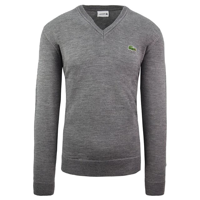

Wollmenschen серый свитер Lacoste, серый