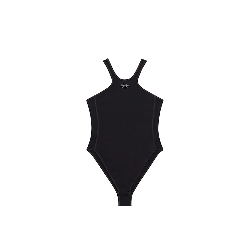 Купальник слитный с открытой спиной DIESEL Black