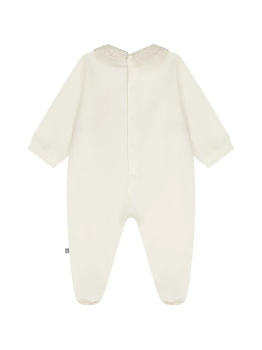 Комплект детского комбинезона с узорчатой отделкой (два комплекта) Aigner Kids, нейтральный — фото 4