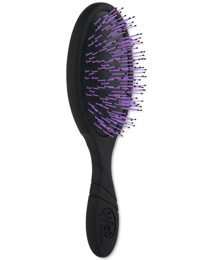 Щетка для распутывания густых волос Pro Detangler Wet Brush, черный