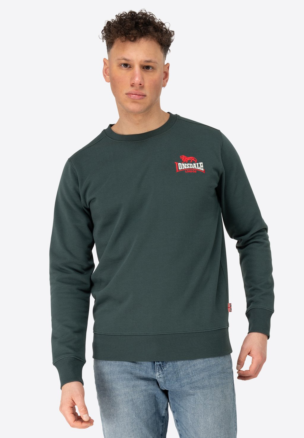 

Толстовка RUNDHALS SCHMALE LYMPSTONE Lonsdale, зеленый