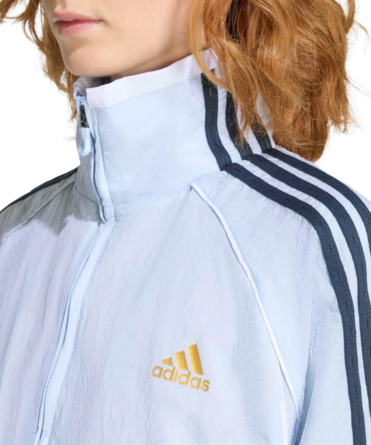 Куртка-тракторная adidas TEAMGEIST 2.0 TRACK TOP, синяя — фото 2