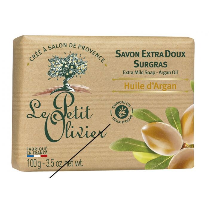 

Мыло Pastilla Jabón Aceite de Argán Le Petit Olivier, 100 gr