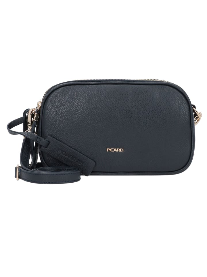 

PICARD Кожаная сумка через плечо Java, 22 см, цвет «океан»