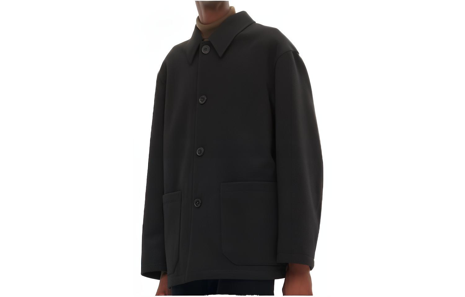 

UNIQLO Куртка мужская черная, Black