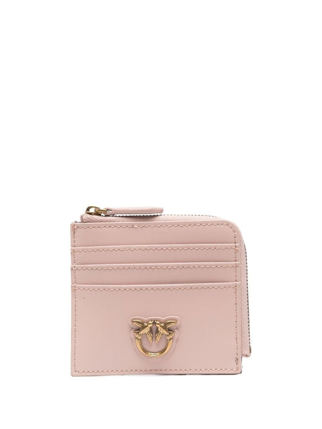 

PINKO кошелек с логотипом, розовый