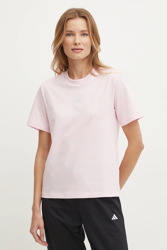 

Футболка хлопковая Essentials Adidas, розовый