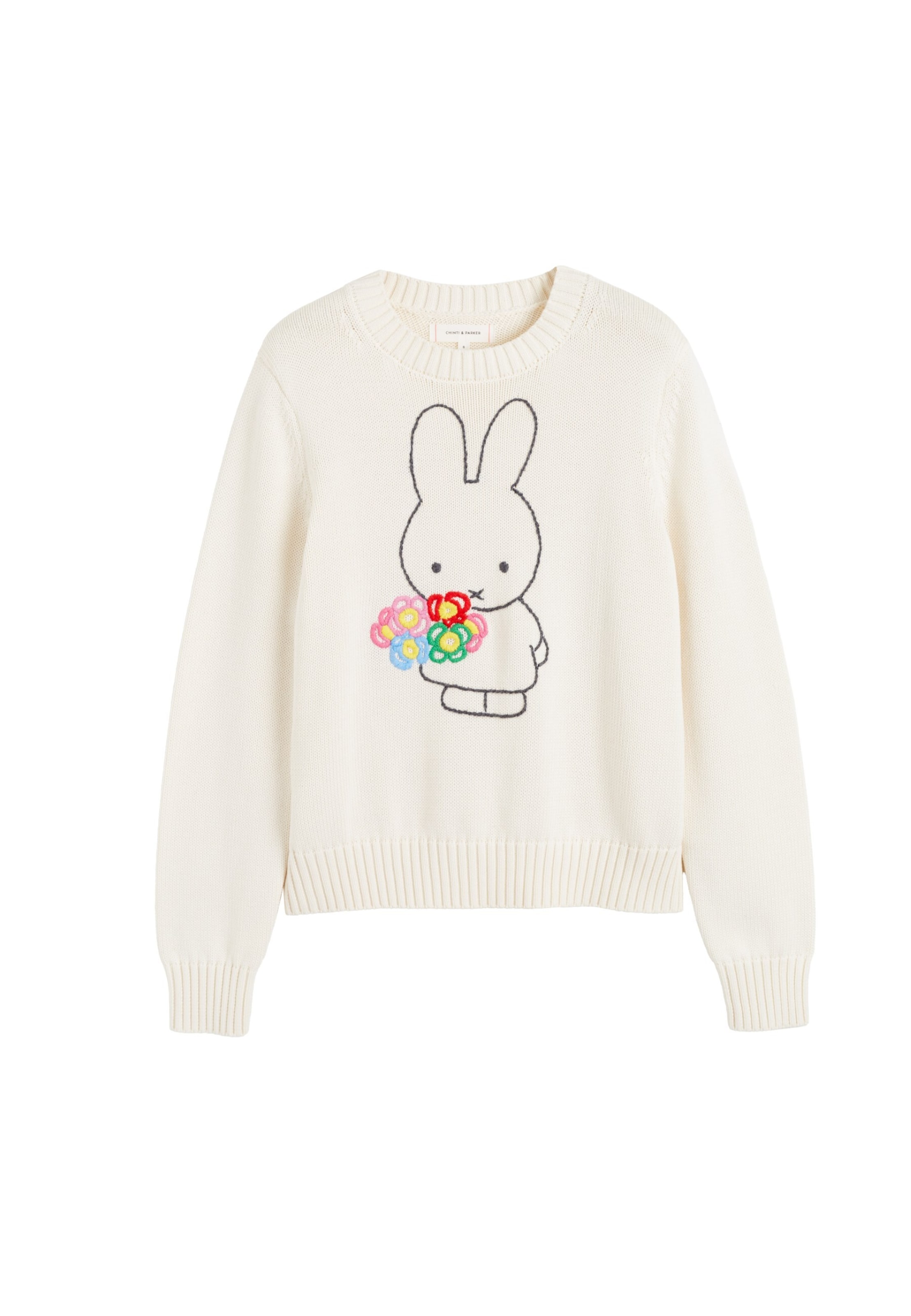 

Chinti & Parker Свитер 'Miffy Hand' в цвете Cream