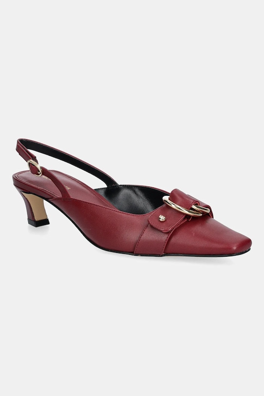 Кожаные туфли-шпильки Jaden Michael Michael Kors, бордовый