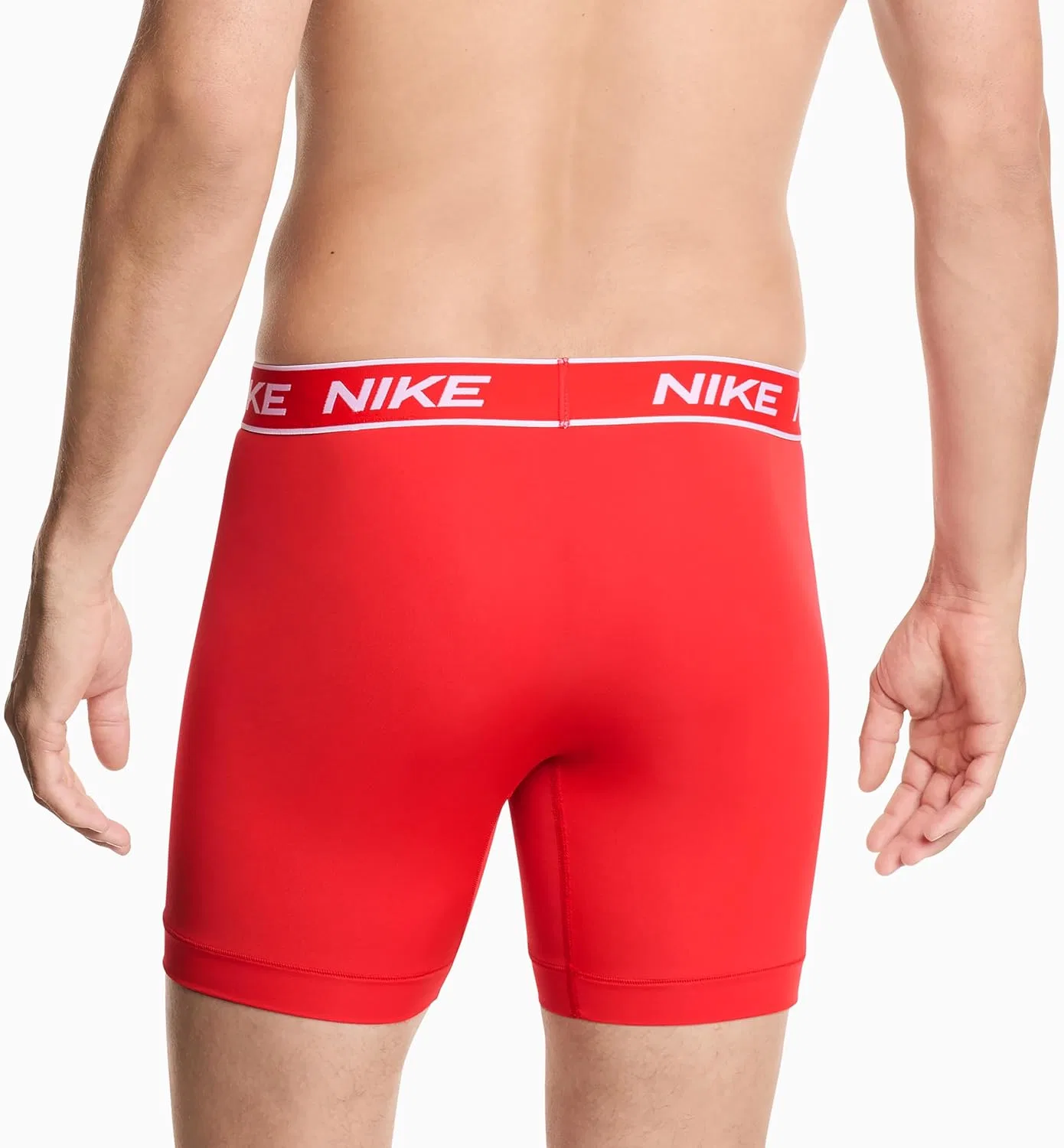 Боксеры спортивные Nike, красный/темно-бирюзовый/черный — фото 3