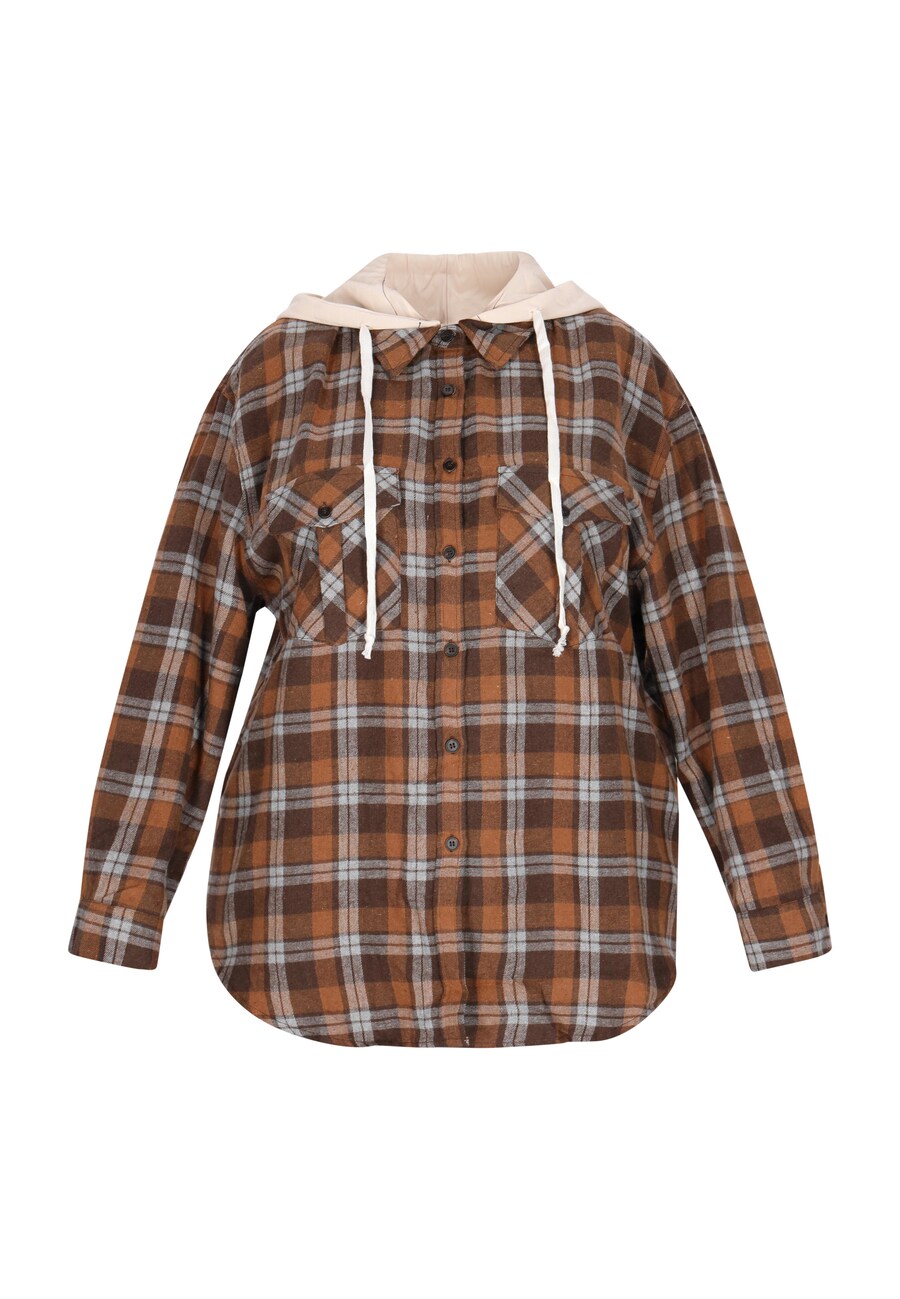 

Межсезонная куртка ROCKEASY, цвет Brown/Cognac