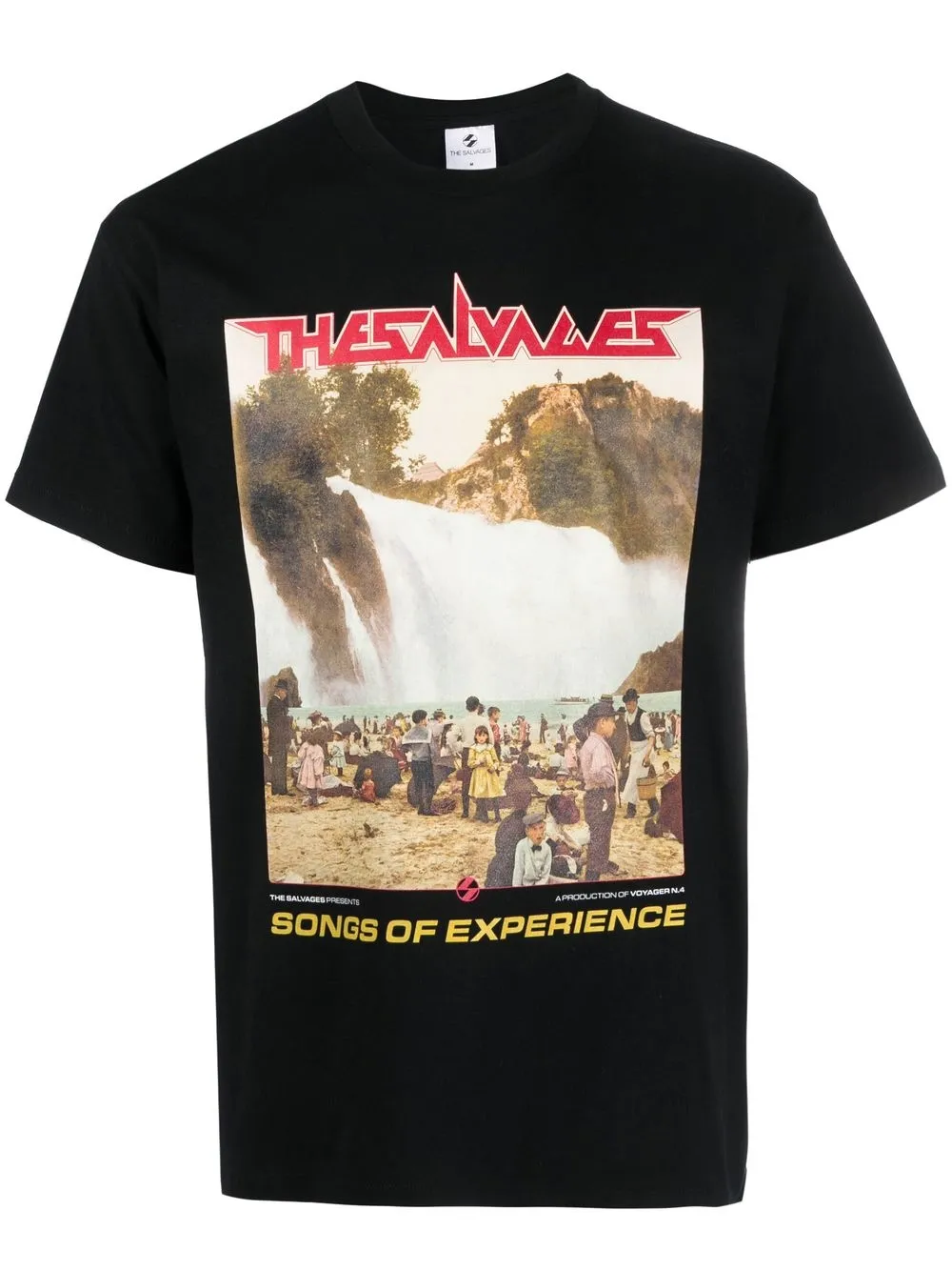 

Футболка с графичным принтом The Salvages, черный