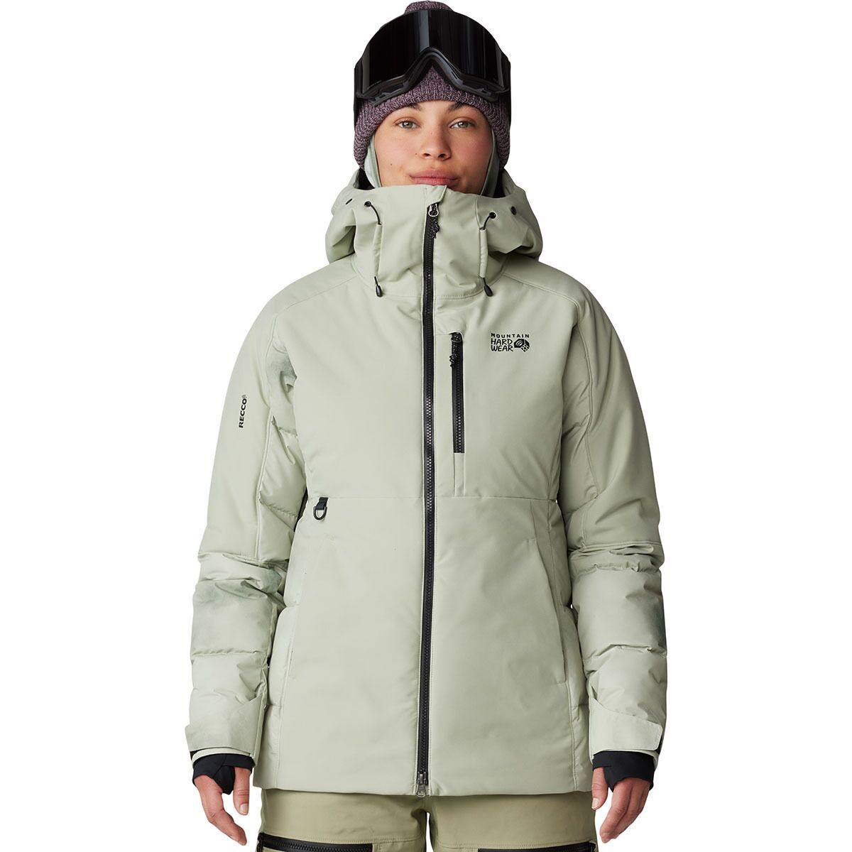 

Пуховик Powder Maven Mountain Hardwear, белый