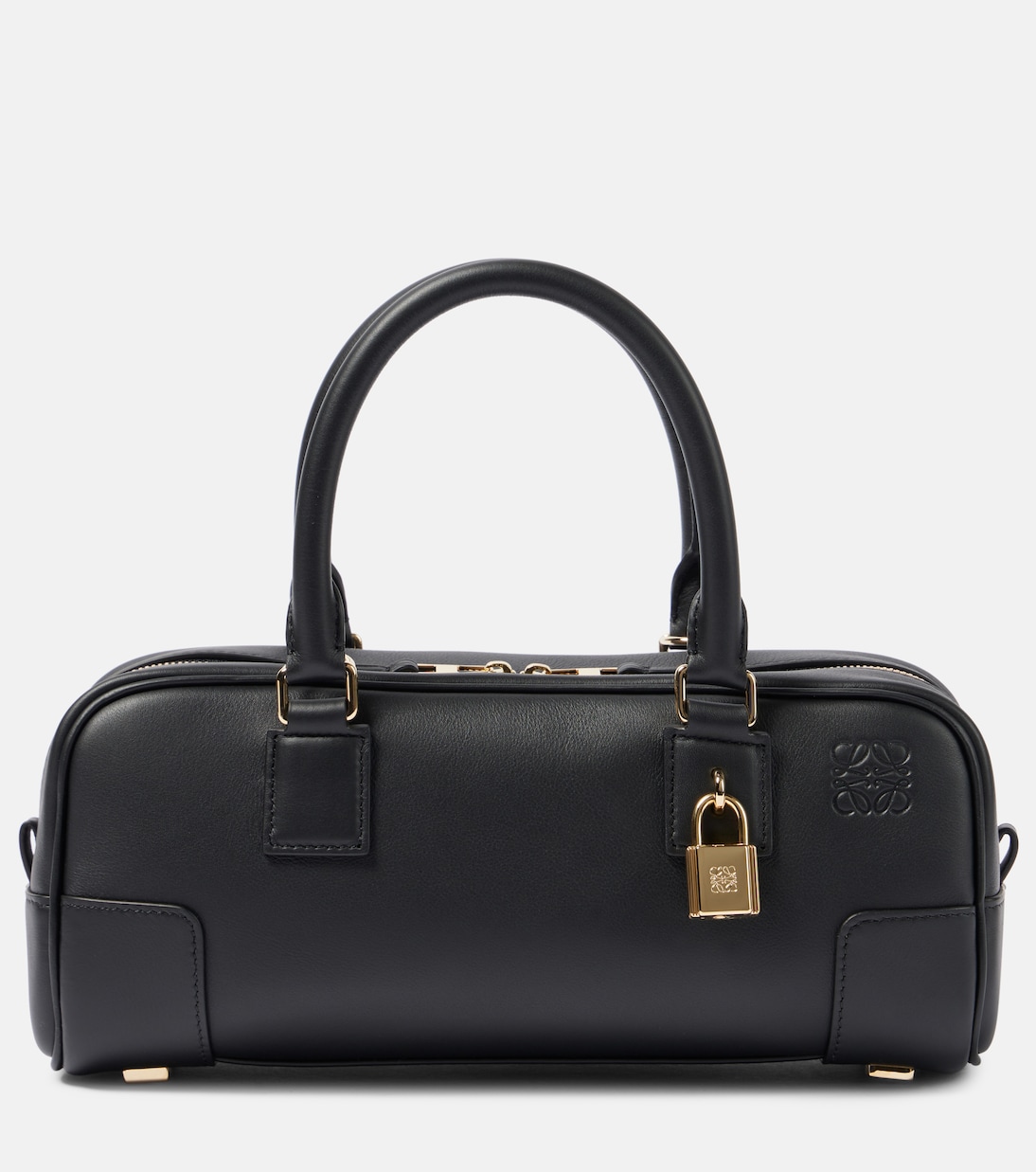 

Кожаная сумка-тоут Amazona 23 Loewe, черный